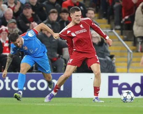 ‘A creative player with an edge’: Florian Wirtz possesses a ruthless streak, states Liverpool’s manager